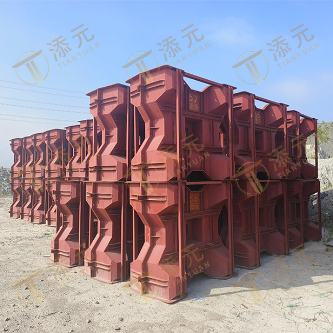 四脚空心块 钢模具